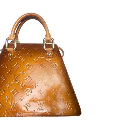 Louis Vuitton Vernis Forsythe Bronze Handbag | O/S, Bronze
