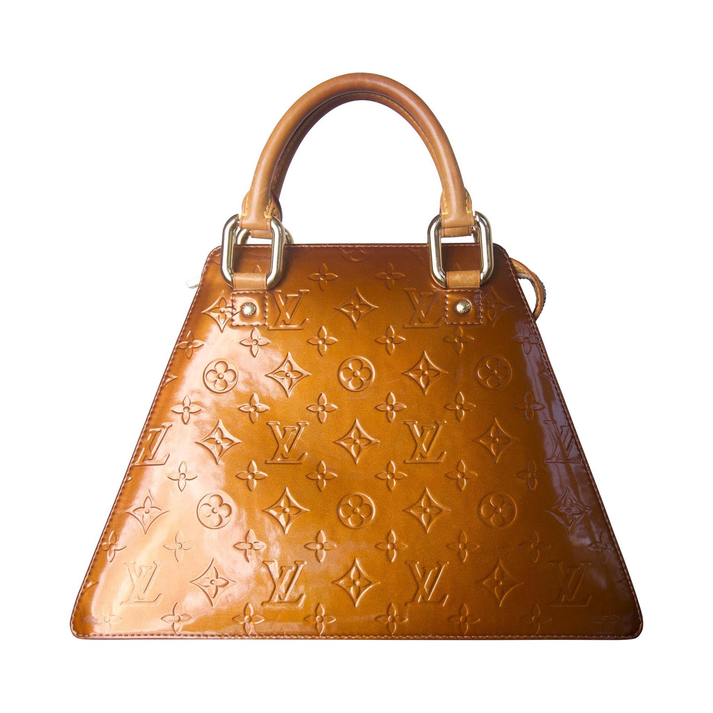 Louis Vuitton Vernis Forsythe Bronze Handbag | O/S, Bronze