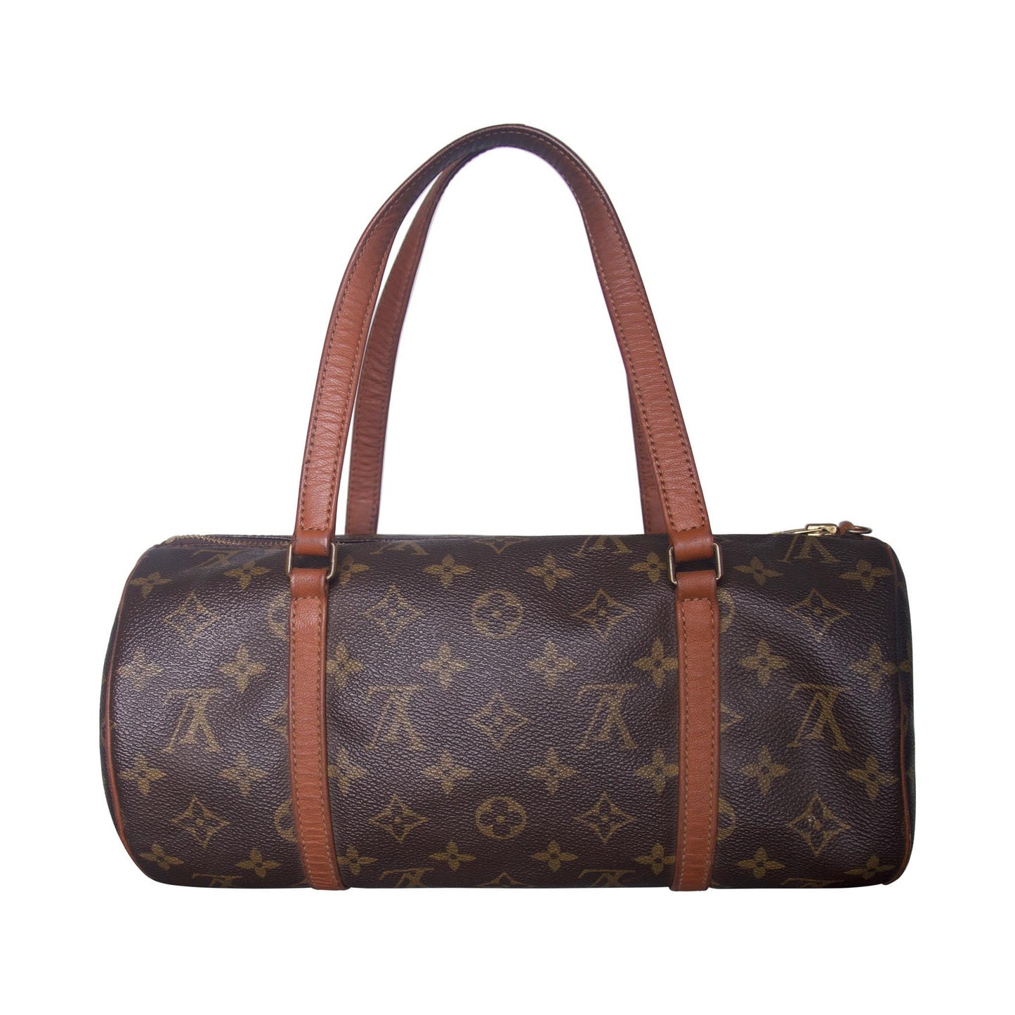 Louis Vuitton Monogram Papillon 30 Cylindrical Handbag | O/S, Red