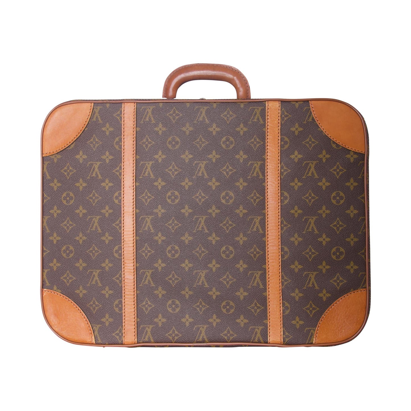 1980s Louis Vuitton Monogram Stratos 50 Suitcase | O/S, Red