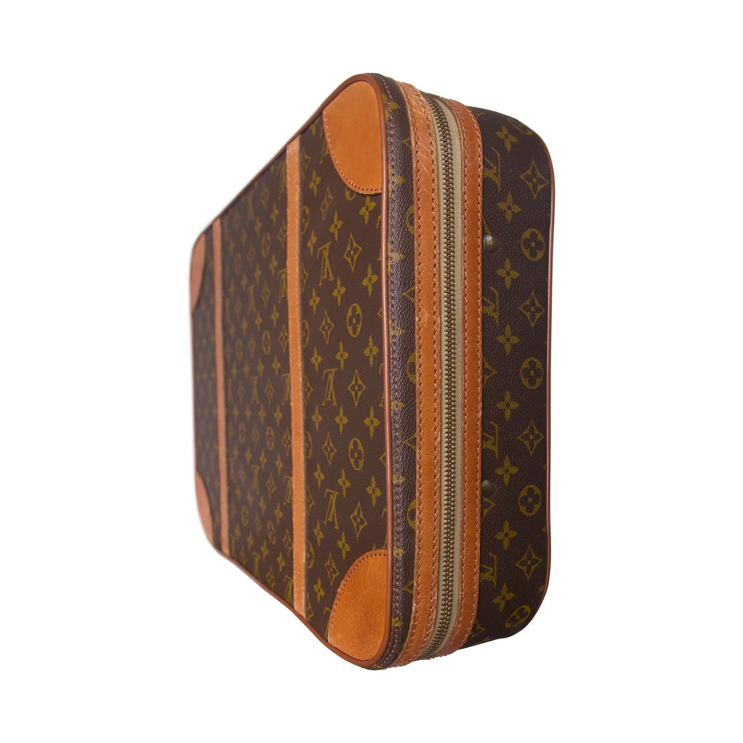 1980s Louis Vuitton Monogram Stratos 50 Suitcase | O/S, Red