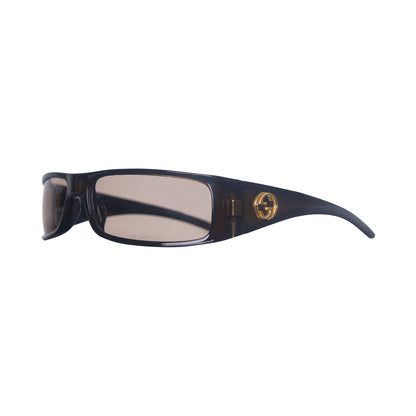 1999 Gucci 2516/S GG Logo Tom Ford Era Amber Frame Sunglasses | O/S, Multicoloured
