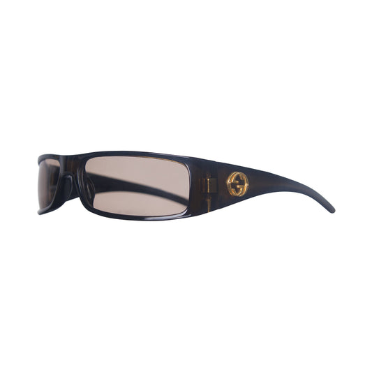 1999 Gucci 2516/S GG Logo Tom Ford Era Amber Frame Sunglasses | O/S, Multicoloured
