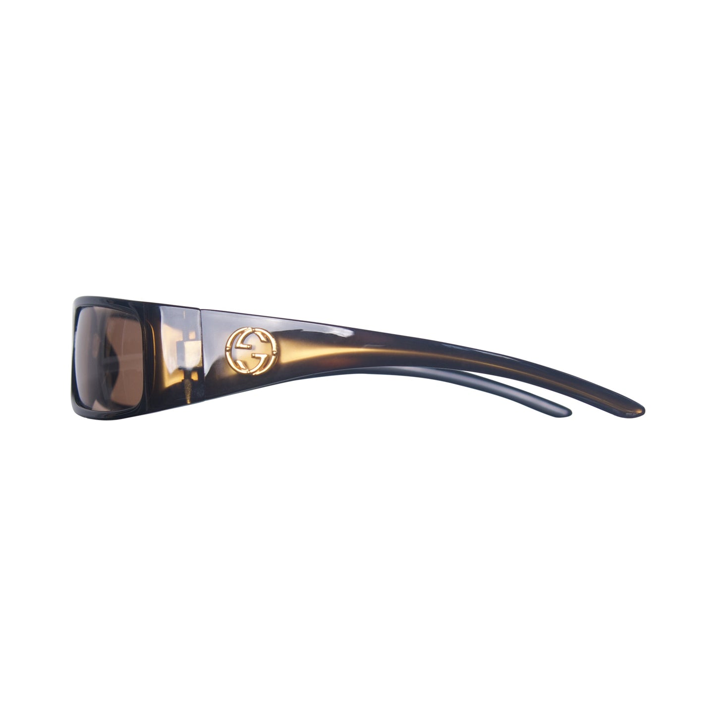 1999 Gucci 2516/S GG Logo Tom Ford Era Amber Frame Sunglasses | O/S, Multicoloured