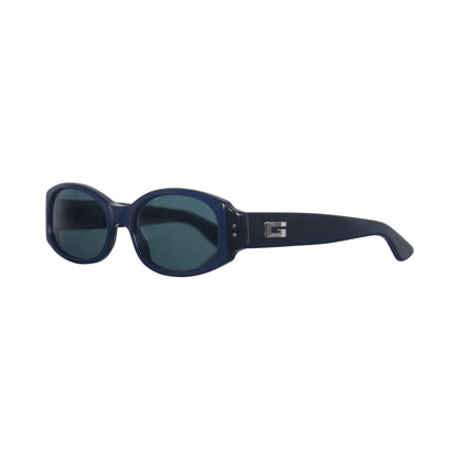 1998 Gucci GG 2417/S Petrol Blue Frame Sunglasses | O/S, Blue