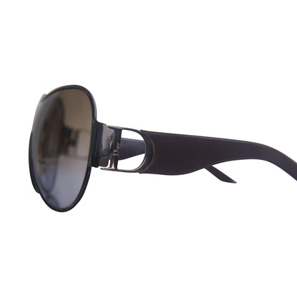 Fall 2000 Christian Dior Buckle 2 Wrap Oversized Sunglasses | O/S, Multicoloured