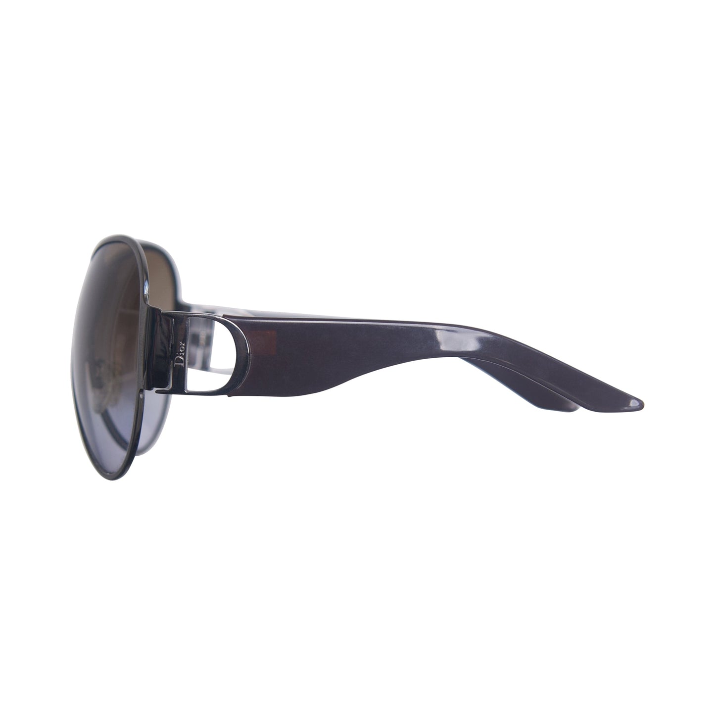 Fall 2000 Christian Dior Buckle 2 Wrap Oversized Sunglasses | O/S, Multicoloured