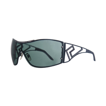 Versace 9025 Swarvoski Detailed Oversized Frames | O/S, Multicoloured