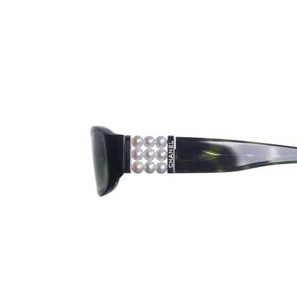 2007/08 Chanel Perle 3155 Green Marble Frame | O/S, Multicoloured