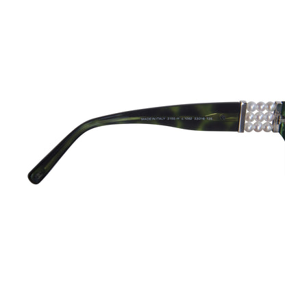 2007/08 Chanel Perle 3155 Green Marble Frame | O/S, Multicoloured