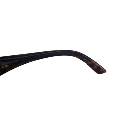 2007 Gucci GG 2599/S Tortoise Shell Rectangle Sunglasses | O/S, Multicoloured