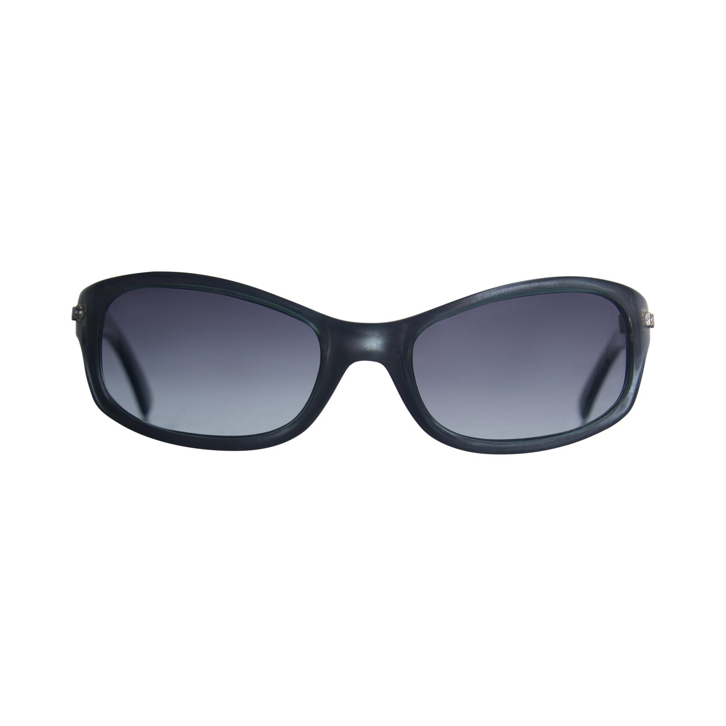 Dolce & Gabbana 2053 Metallc Blue Frame Wrap Sunglasses | O/S, Multicoloured