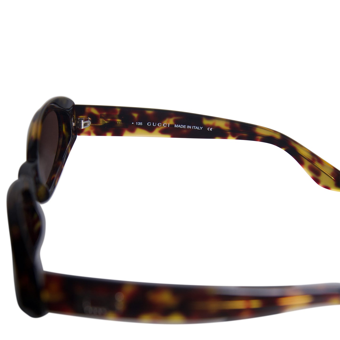 F/W 1999 Gucci 2419/N/S Tortiose Shell Oval Frame Sunglasses | O/S, Multicoloured
