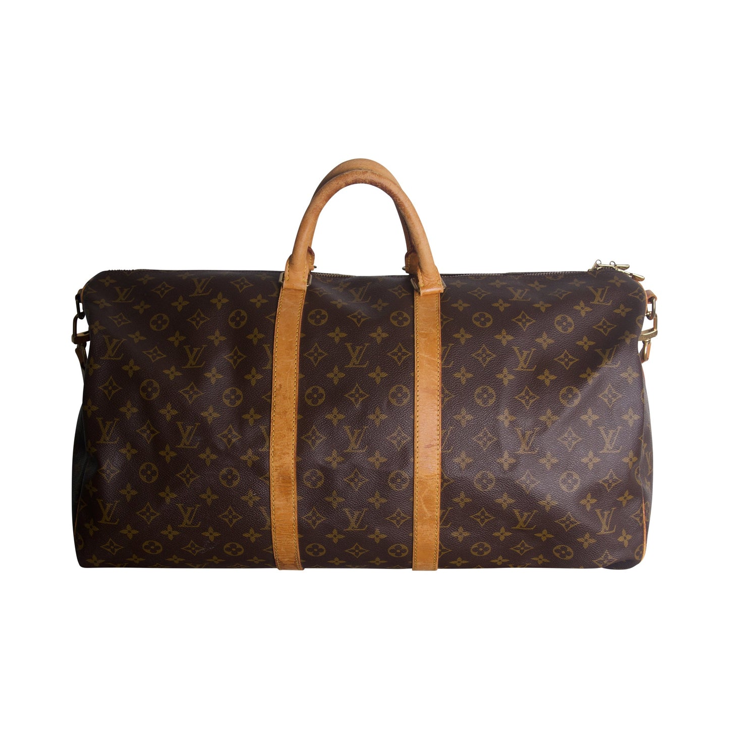 Louis Vuitton Bandouliere 50 Vanchetta Leather Keepall Bag | O/S, Multicoloured