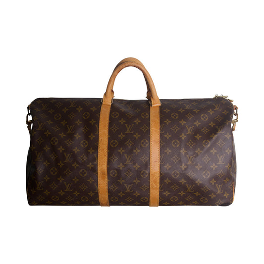 Louis Vuitton Bandouliere 50 Vanchetta Leather Keepall Bag | O/S, Multicoloured