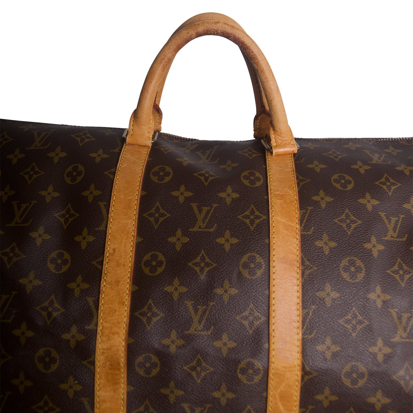 Louis Vuitton Bandouliere 50 Vanchetta Leather Keepall Bag | O/S, Multicoloured