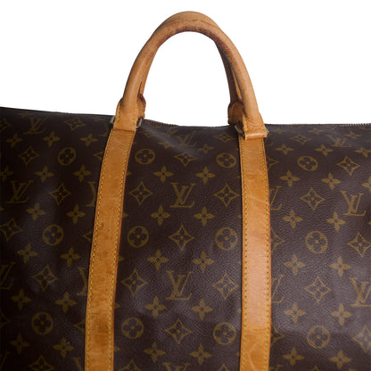 Louis Vuitton Bandouliere 50 Vanchetta Leather Keepall Bag | O/S, Multicoloured