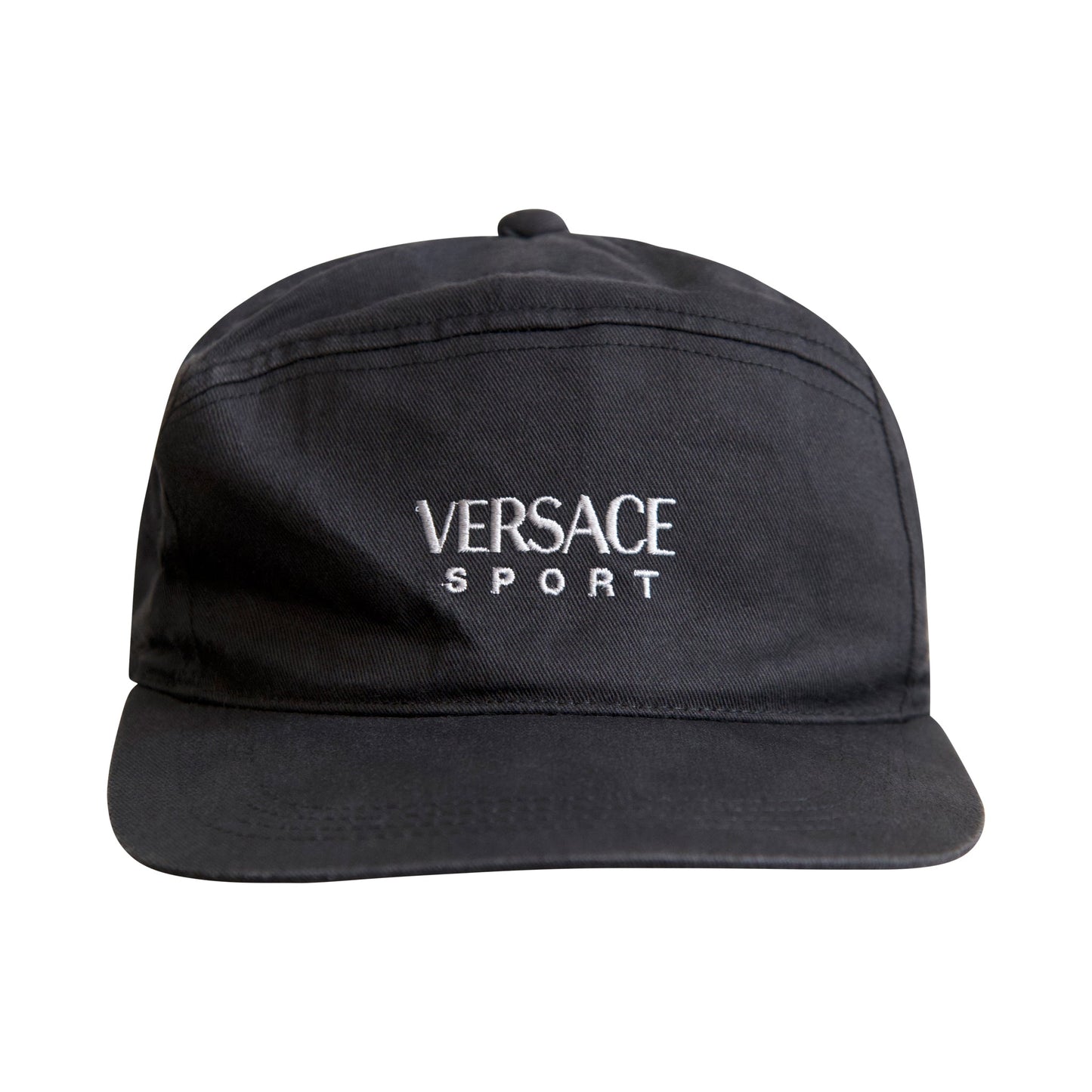 Versace Sport Black Cotton Cap