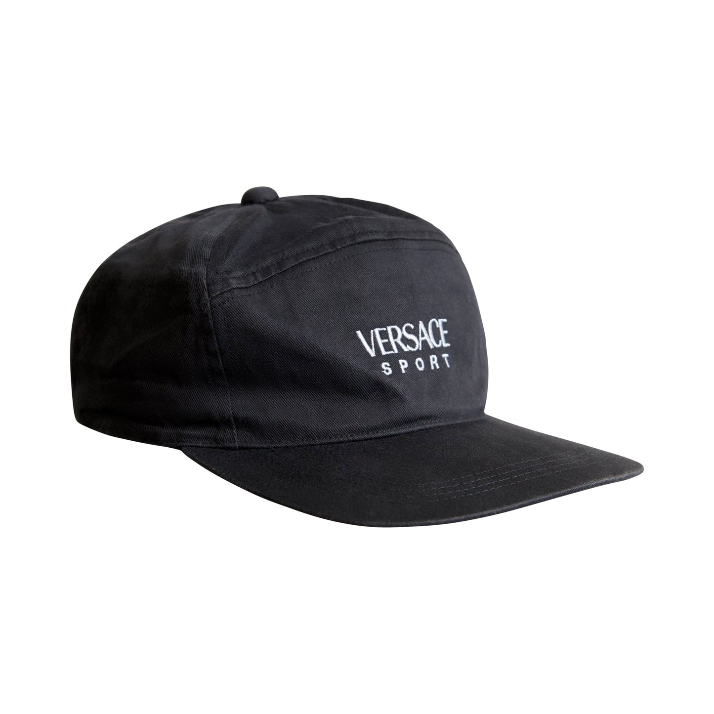Versace Sport Black Cotton Cap