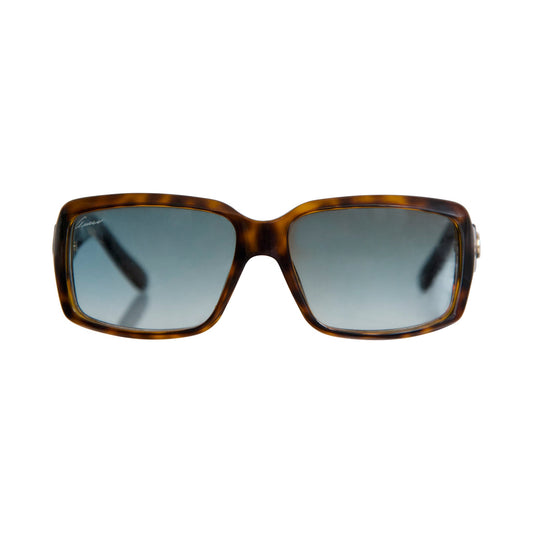 Gucci GG 3506/S Brown Tortoise Shell Block Frame Sunglasses