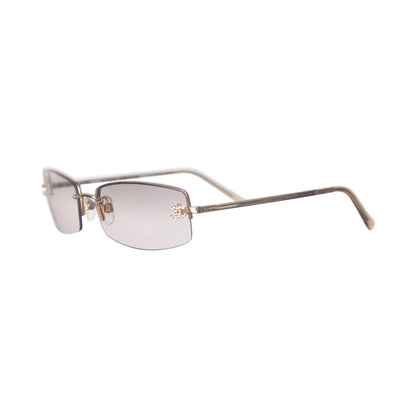 Chanel 4093-B Rimless Tinted CC Sunglasses | O/S, Multicoloured