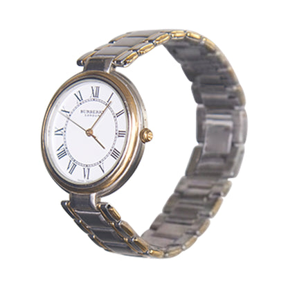 Burberry Model 3240 Silver Watch | O/S, Multicoloured