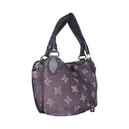 2008 Celine Macadam Denim Hobo Bag | O/S, Multicoloured