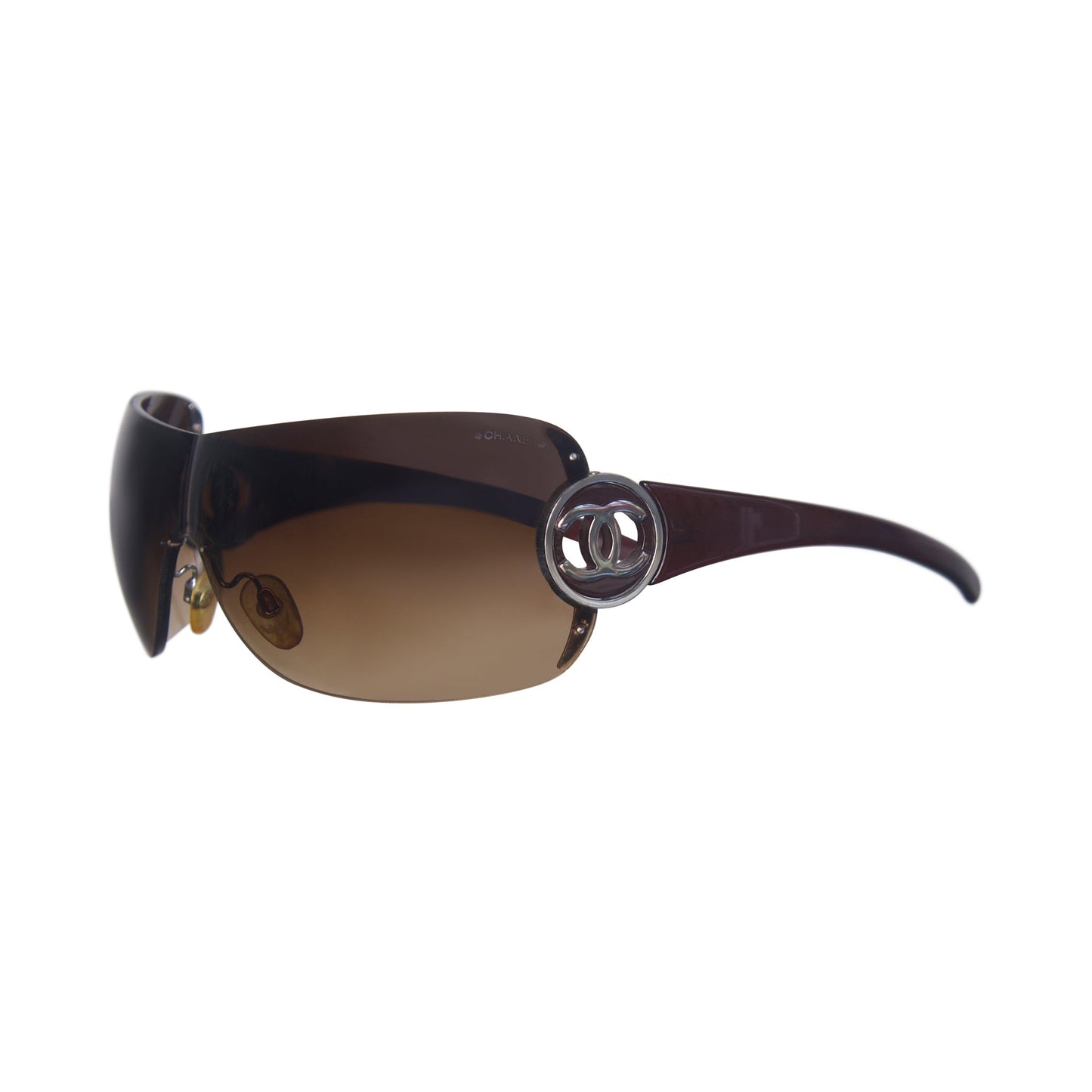Chanel Gradient Rimless Sunglasses SC: 5782 | O/S, Gradient Brown