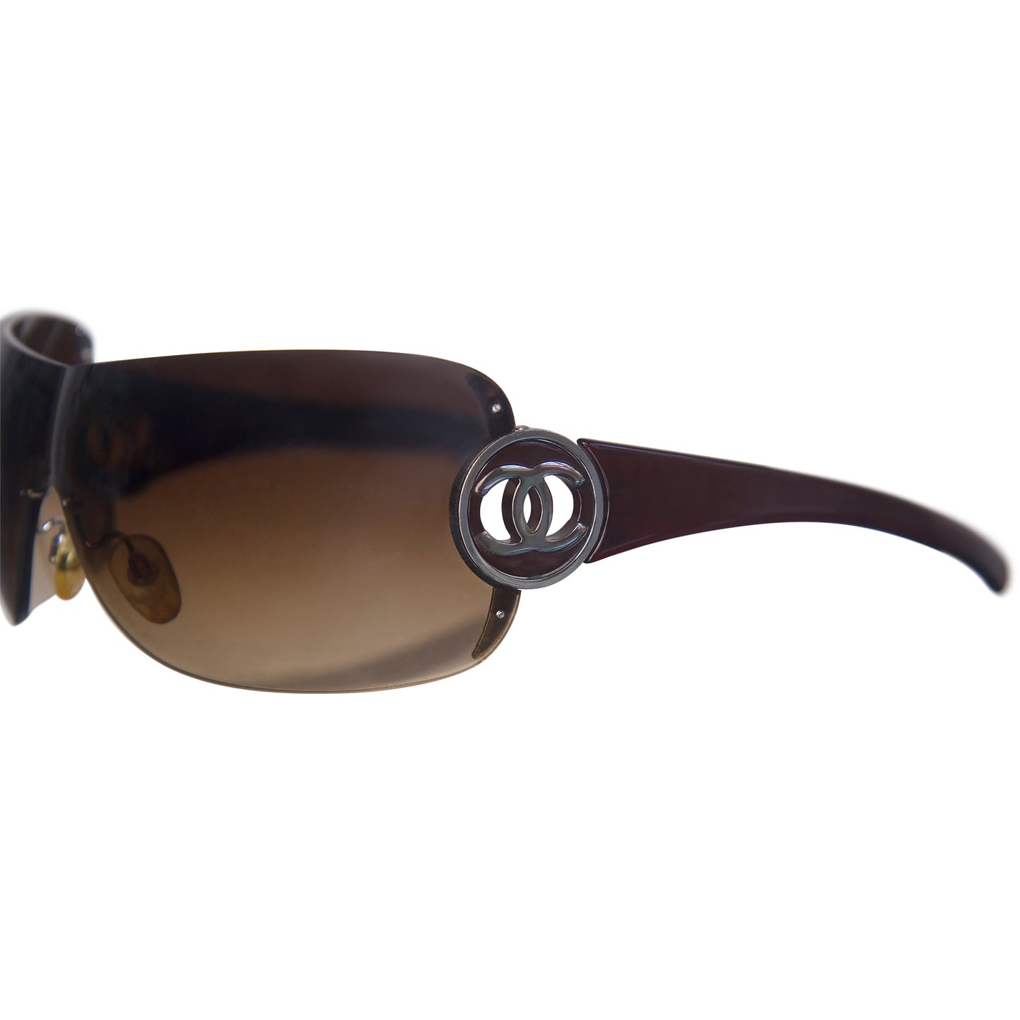 Chanel Gradient Rimless Sunglasses SC: 5782 | O/S, Gradient Brown