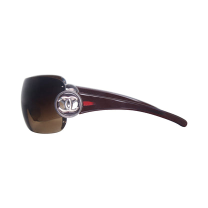 Chanel Gradient Rimless Sunglasses SC: 5782 | O/S, Gradient Brown