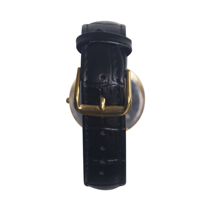 Burberry 26760 Black Leather Strap Watch | O/S, Black