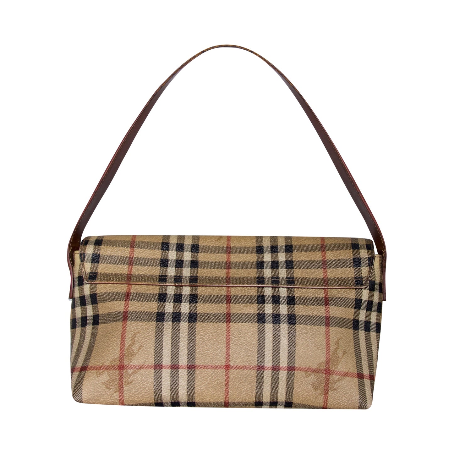 Burberry Nova Check PVC Shoulder Bag