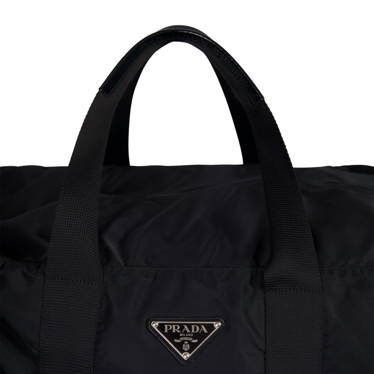 Prada Nylon Oversized Duffle Bag