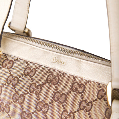 Gucci Abbey D-Ring Monogram Canvas Tote Bag