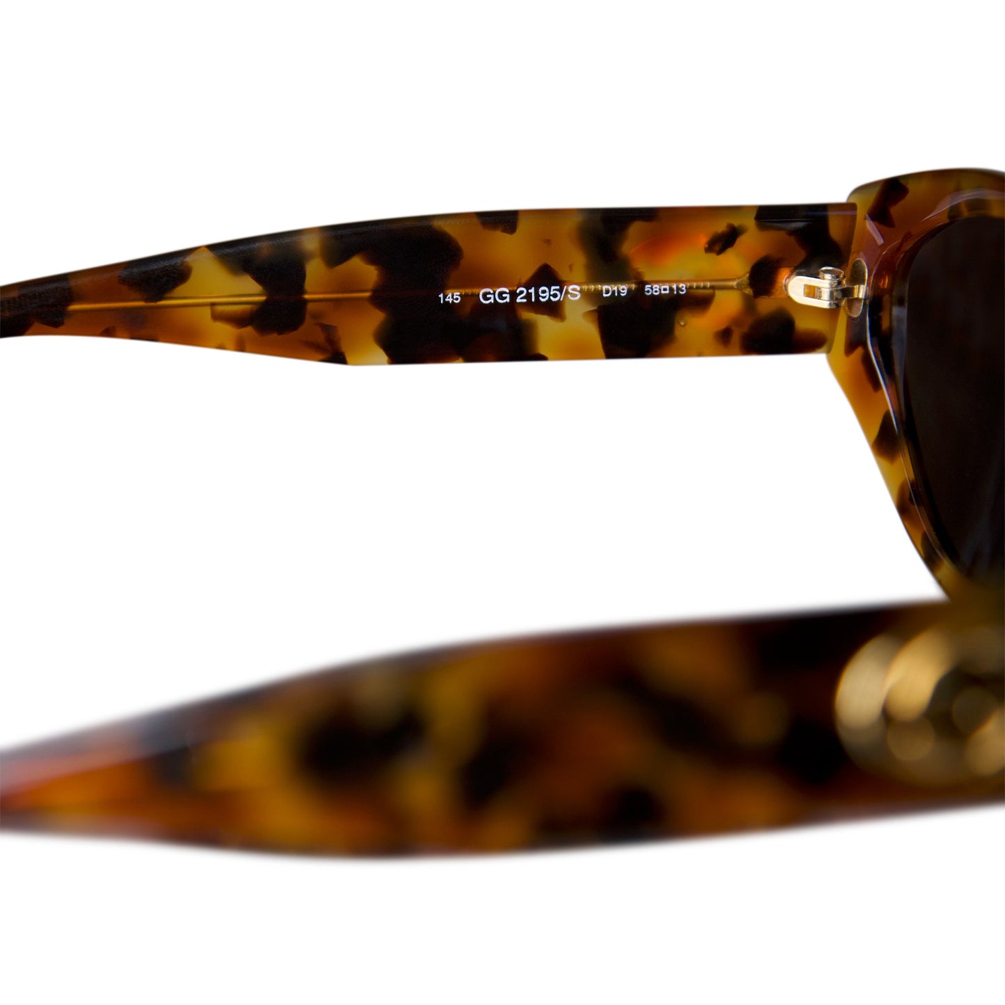 Gucci GG Monogram 2195/S Tortoiseshell Sunglasses
