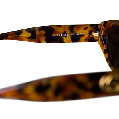 Gucci GG Monogram 2195/S Tortoiseshell Sunglasses