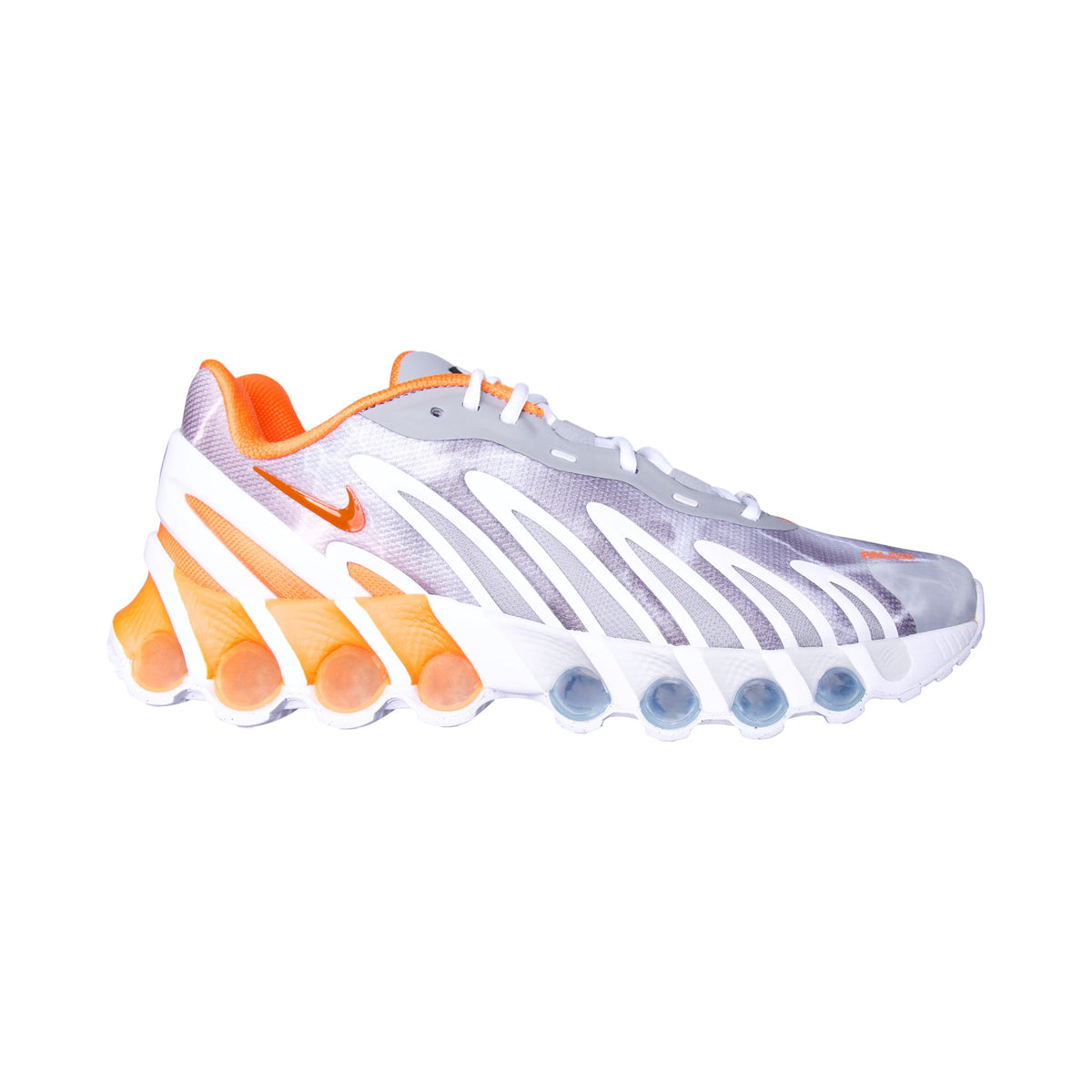 Palace x Nike Air Max DN8 Dusty Grey/Saftey Orange Trainers | UK 10, Grey