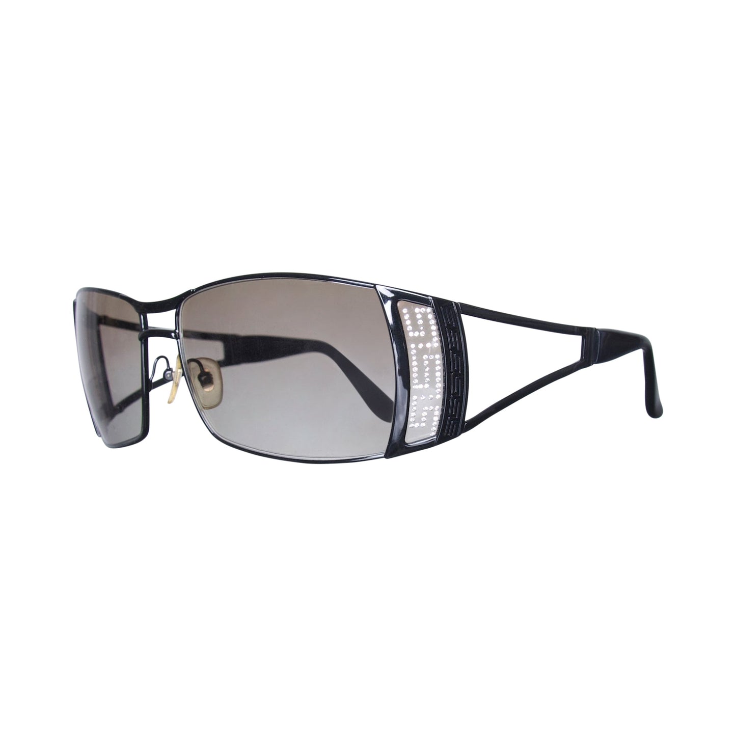 Versace Mod. 2059-B Crystal Detailed Sunglasses