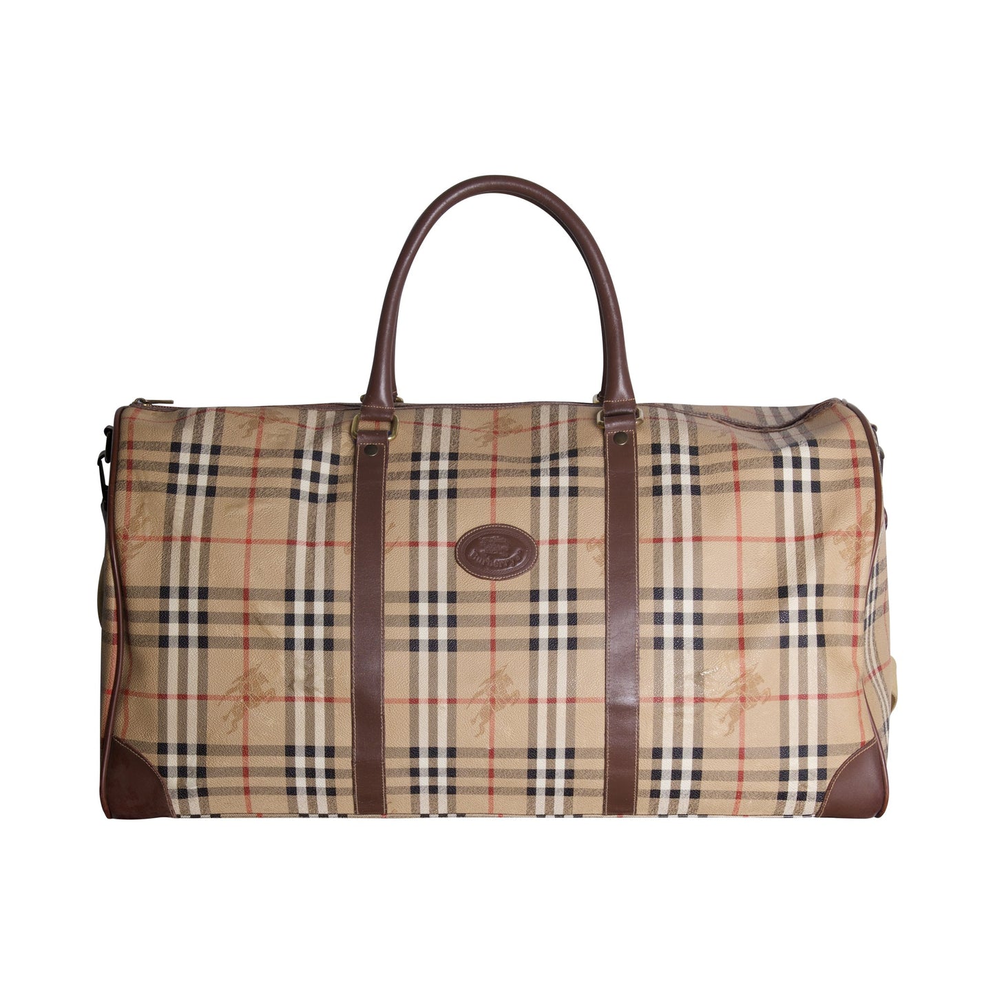 Burberry Nova Check Boston Travel Bag