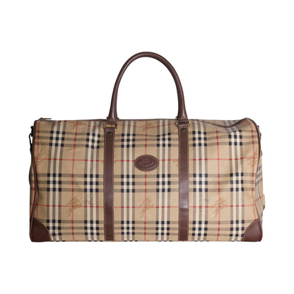 Burberry Nova Check Boston Travel Bag