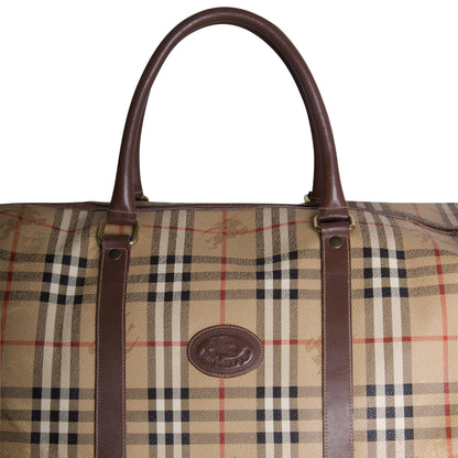 Burberry Nova Check Boston Travel Bag