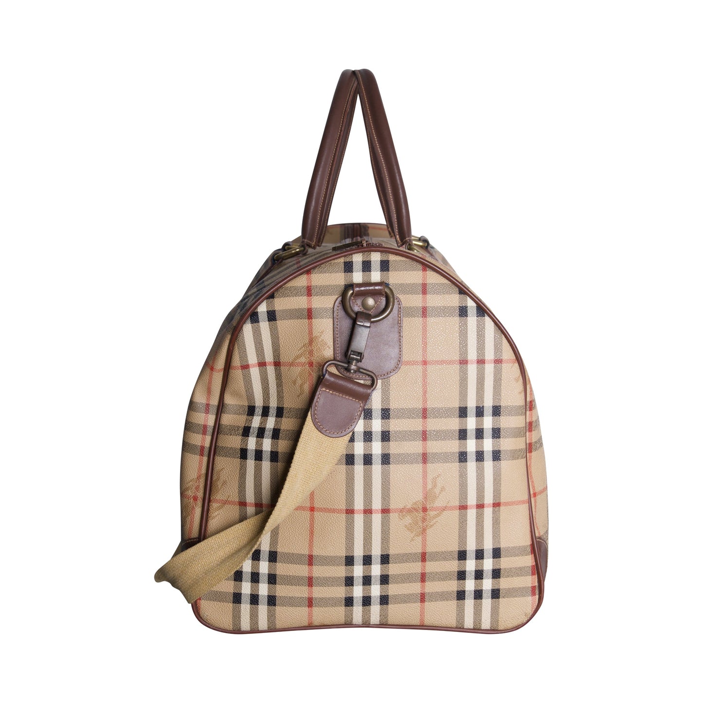 Burberry Nova Check Boston Travel Bag