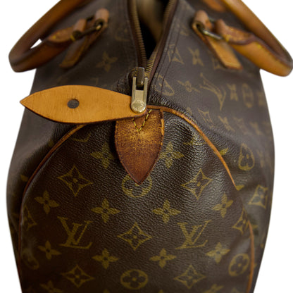 Y1986 Louis Vuitton Monogram Speedy 35