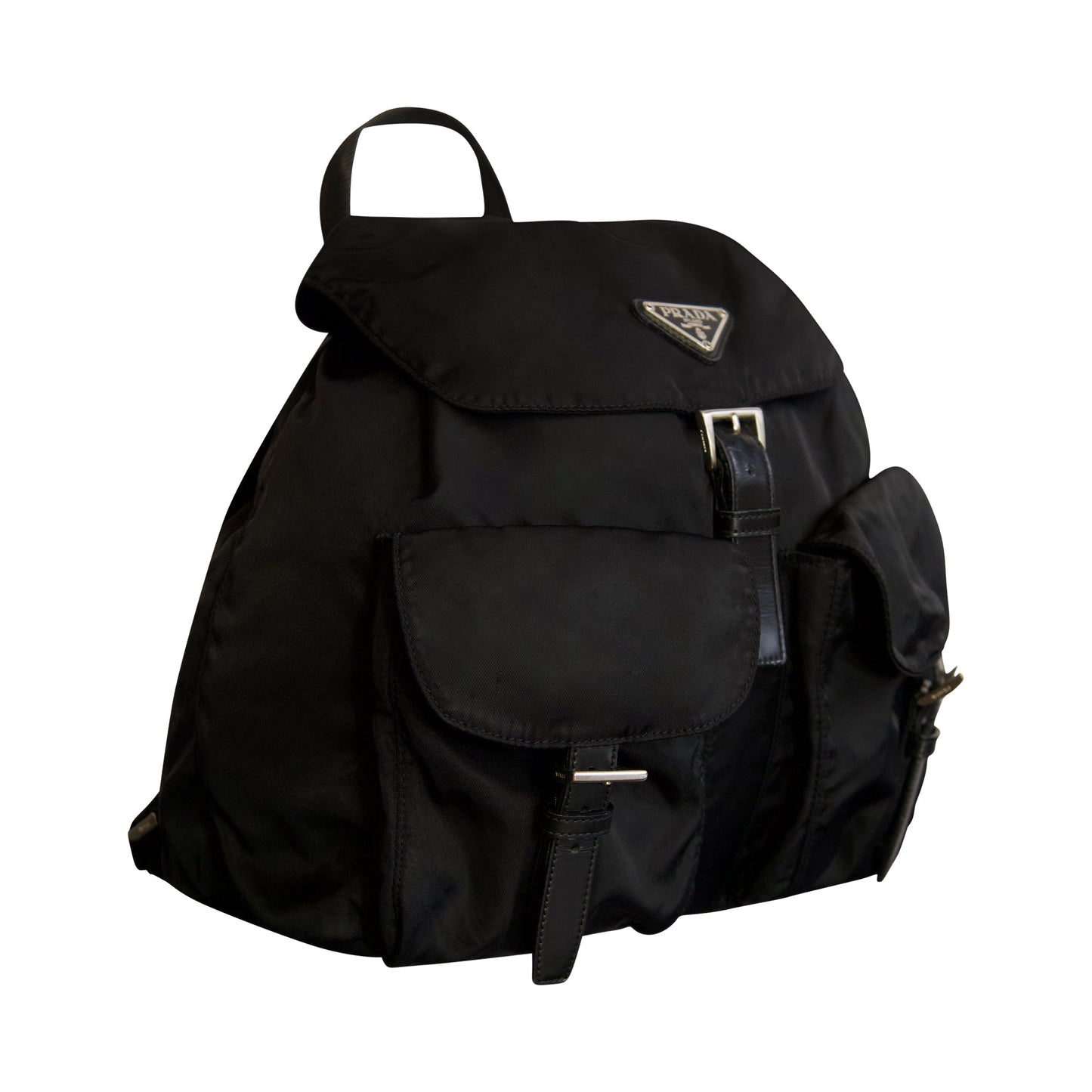 Prada Black Nylon Backpack