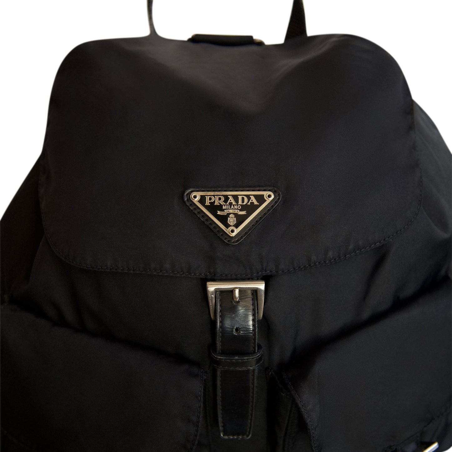 Prada Black Nylon Backpack