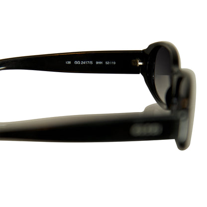 Gucci GG Square Frame Grey Sunglasses