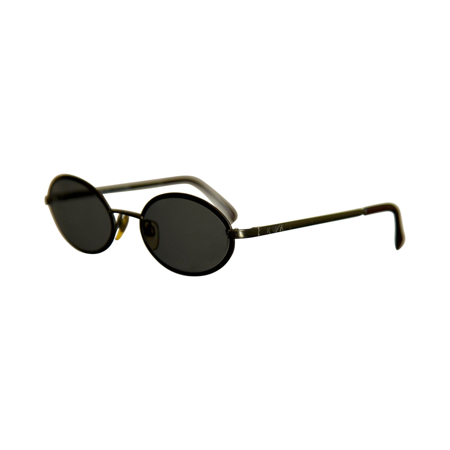 1990's Emporio Armani Wire Frame Frog-eye Sunglasses