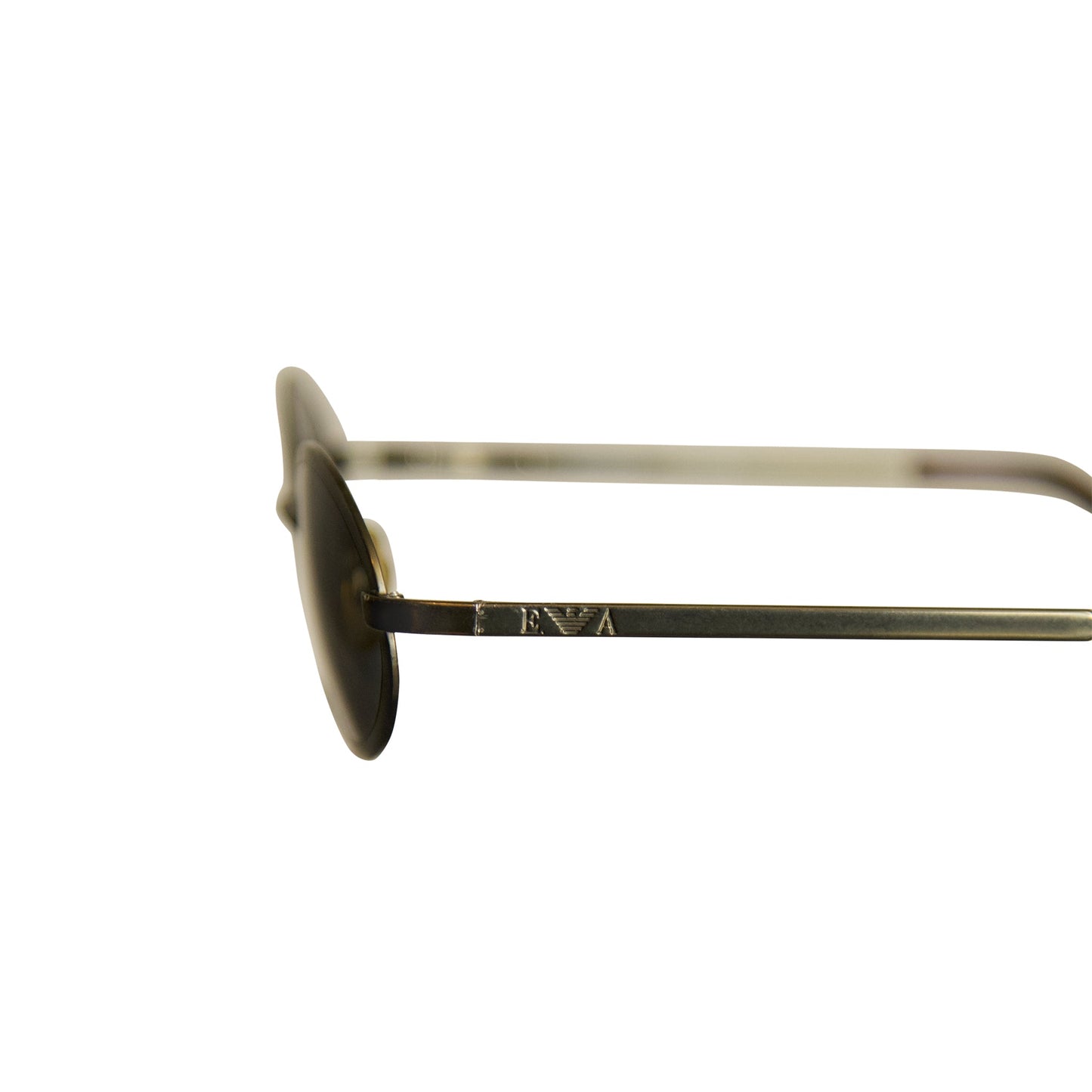 1990's Emporio Armani Wire Frame Frog-eye Sunglasses