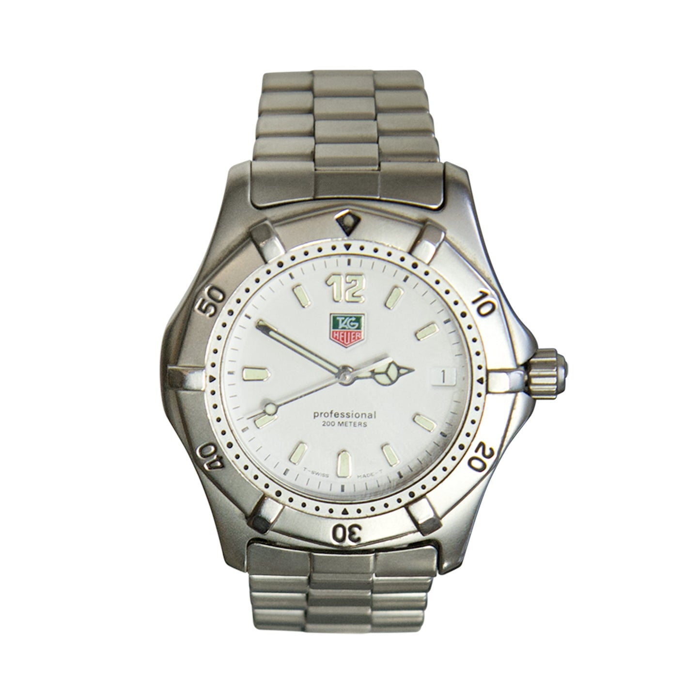 Tag Heuer 200 Metres Stainless Steel WK 1111 Watch