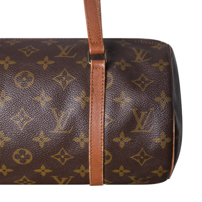 Louis Vuitton Canvas Monogram Papillion Handbag FA:276 (MM389) | O/S, Brown